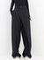 Damen Modern Fit Hose mit asymmetrischem Bund 1