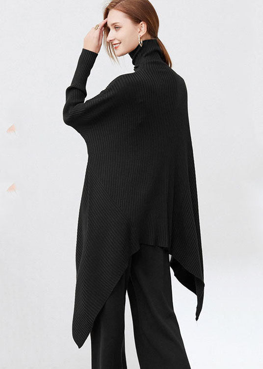 Damen Oversized Pullover mit asymmetrischem Design 2