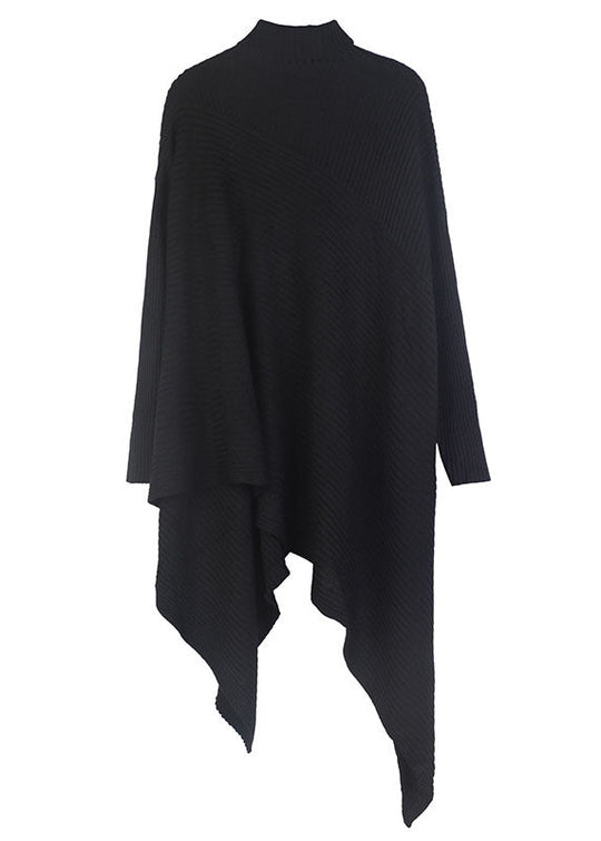 Damen Oversized Pullover mit asymmetrischem Design 4