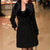 Damen Pelzmantel Luxus Stil 13