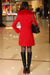 Damen Pelzmantel Luxus Stil 6