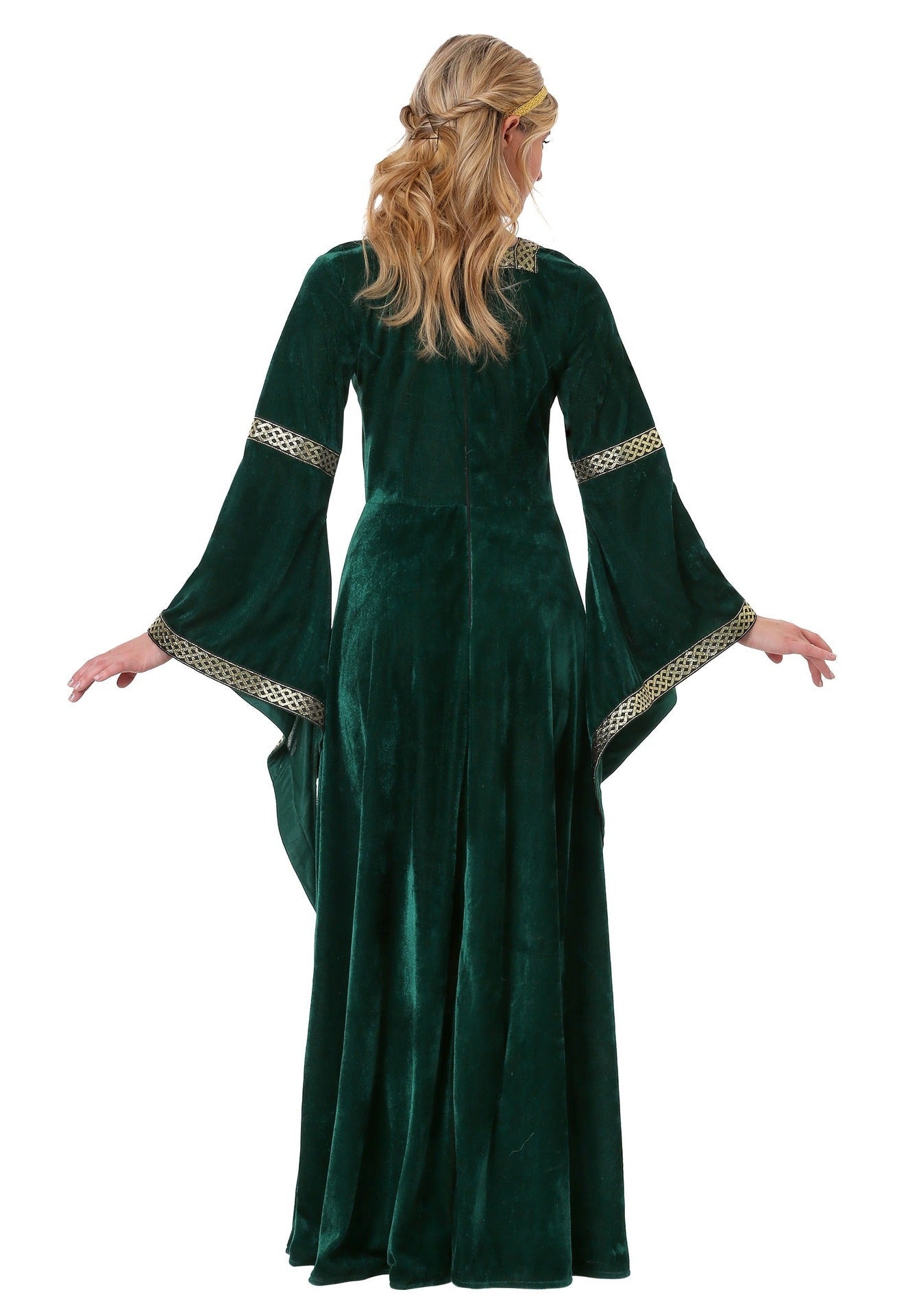 Damen Prinzessin Halloween Kostüm Maxi mit langen Ärmeln 1