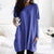 Damen Pullover Langarm Casual Baumwolle mit Taschen 8