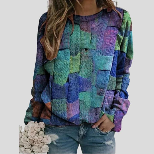 Damen Pullover Lässiger Stil Weicher Stoff 2