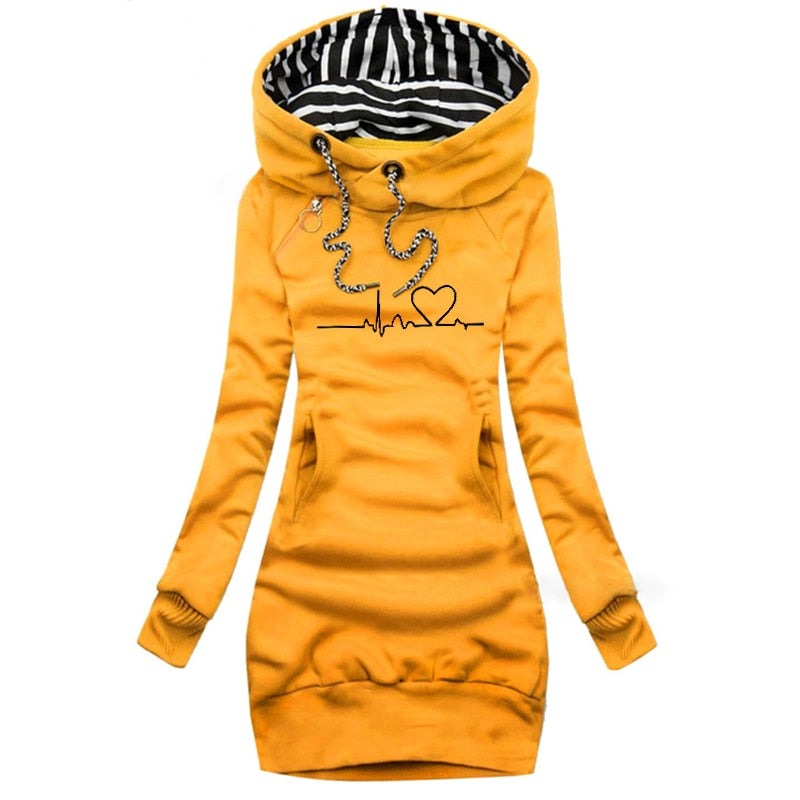 Damen Pullover Lillian Herzschlag Winter Stil 2