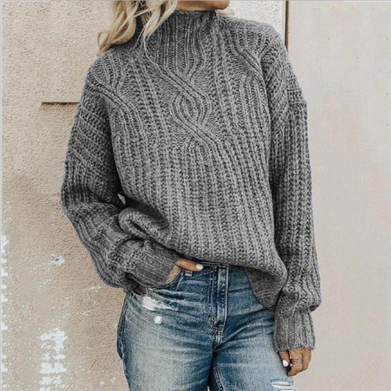 Damen Pullover Modernes Design Bequem 3