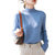 Damen Pullover Turtleneck Strick Langarm Warm 8
