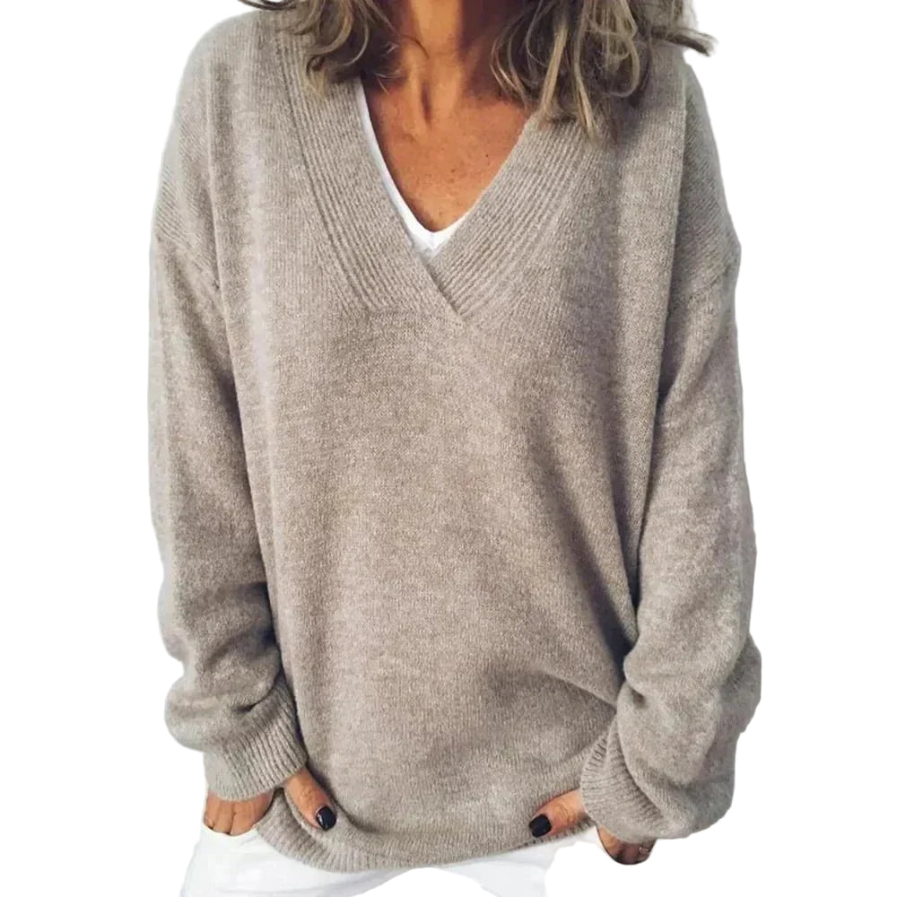 Damen Pullover aus Kaschmir mit modernem Design 0