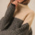 Damen Pullover mit Muster Stehkragen aus weichem Material 3
