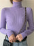 Damen Pullover mit Rollkragen Strick Cashmere für Herbst und Winter 26