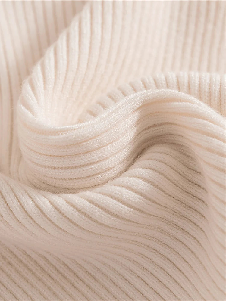 Damen Pullover mit Rollkragen Strick Cashmere für Herbst und Winter 3