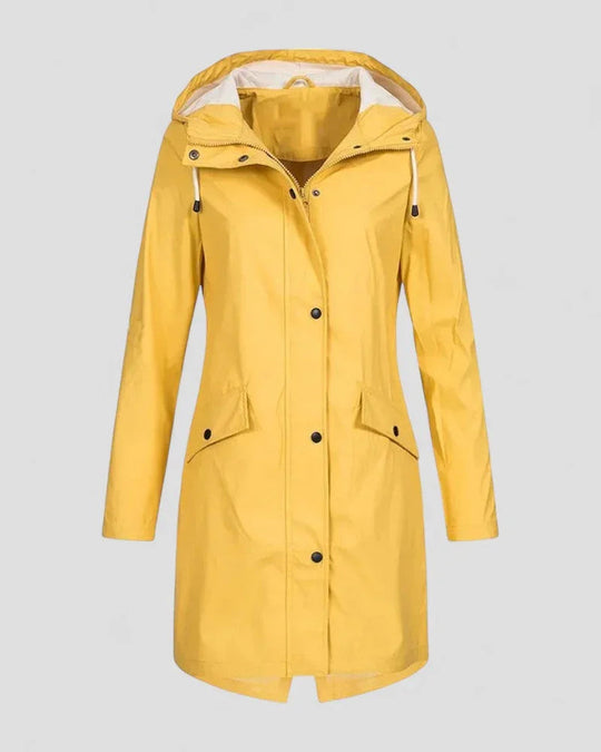 Damen Regenjacke Wasserdicht mit Kapuze für Alle Wetterlagen 3
