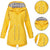 Damen Regenjacke mit verstellbarem Bund und praktischen Taschen 6