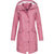 Damen Regenmantel Lange Regenjacke Wasserabweisend Synthetische Fasern 9