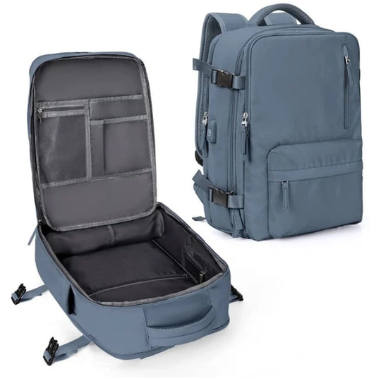 Damen Reiserucksack Mit USB-Anschluss Und Diebstahlschutz Für Reisen Und Alltag 12