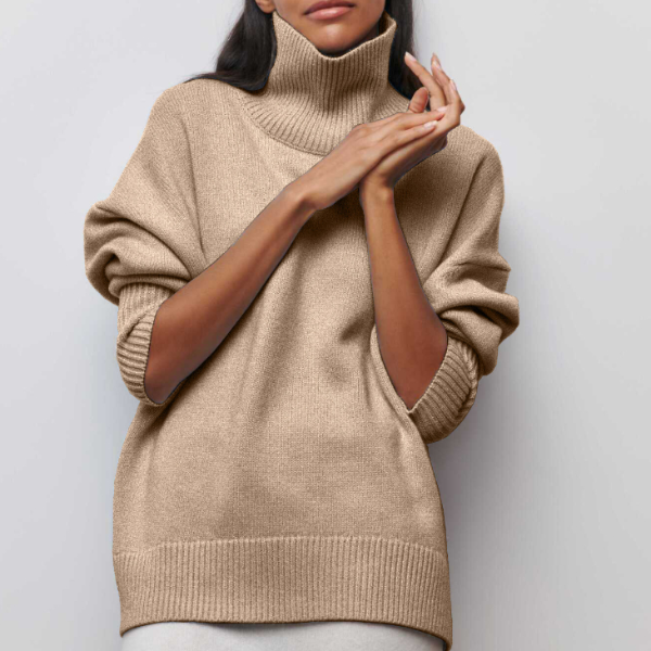 Damen Rollkragenpullover Lässiger Stil für den Winter 3