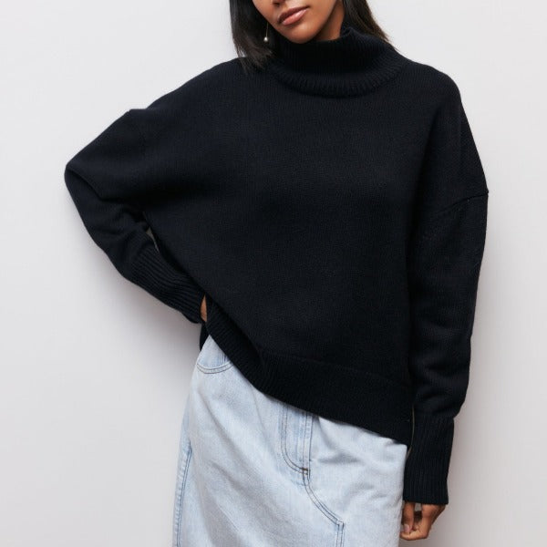 Damen Rollkragenpullover Lässiger Stil für den Winter 6