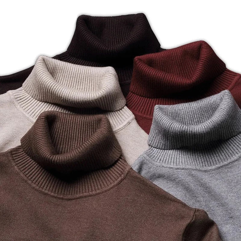 Damen Rollkragenpullover aus Baumwolle 1