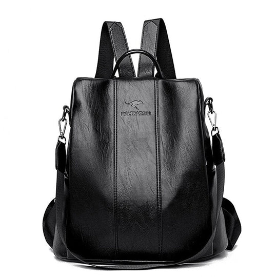 Damen Rucksack Vintage Stil Diebstahlsicher Multifunktional 0
