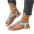 Damen Sandalen mit Kristallen Modernes Design 0