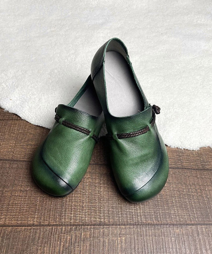 Damen Schuhe Retro-Flach mit Kreuzriemen für Vielseitige Outfits 0