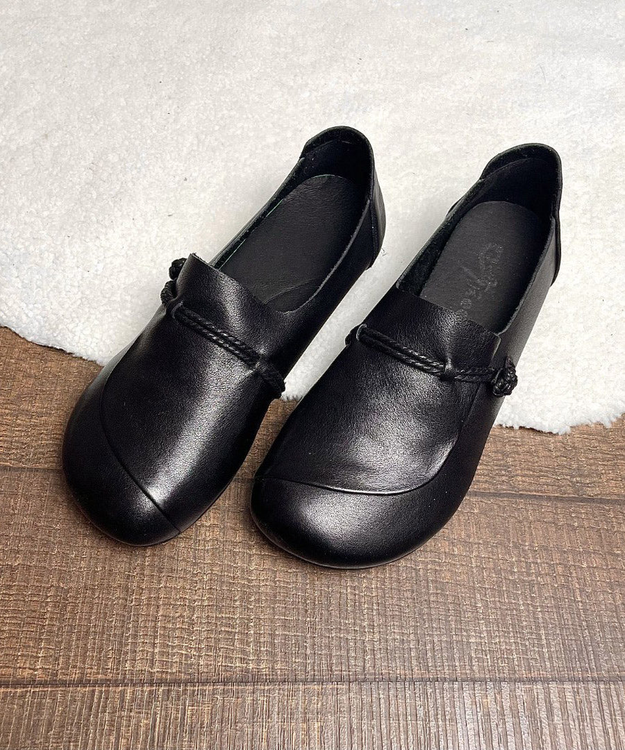 Damen Schuhe Retro-Flach mit Kreuzriemen für Vielseitige Outfits 2