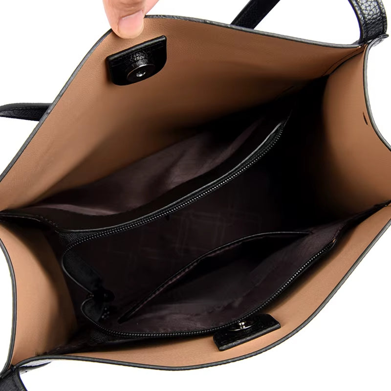 Damen Schultertasche Stilvoll PU-Leder 1