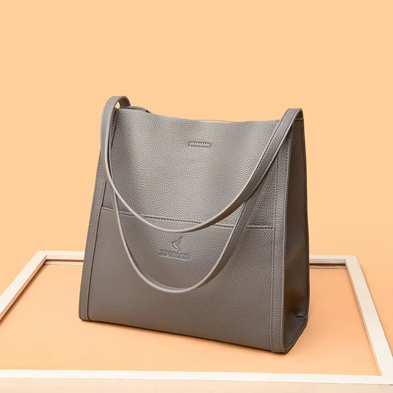 Damen Schultertasche Stilvoll PU-Leder 2