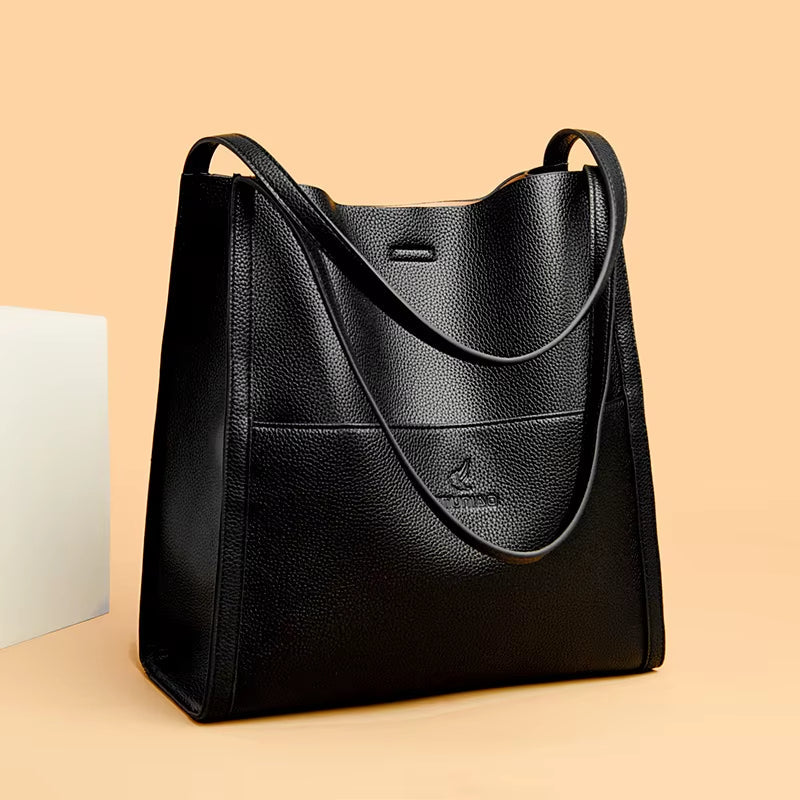 Damen Schultertasche Stilvoll PU-Leder 3