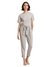 Damen Set Leinen Twin Set mit Hose und Top für Sommer 0
