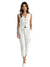 Damen Set Twin Set mit Gilet und Hose im Streifen-Design, Bequemer Stoff 0