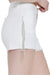 Damen Shorts mit Strassfransen in Weiß 0