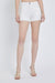 Damen Shorts mit Strassfransen in Weiß 3