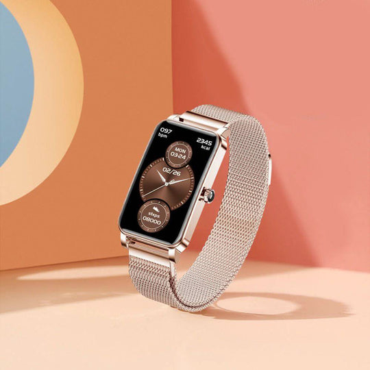 Damen Smartwatch mit Fitness-Tracking und Benachrichtigungen 1