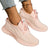 Damen Sneaker Freizeit Sport Schuhe Atmungsaktives Fly Weaving 0