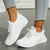 Damen Sneaker Freizeit Sport Schuhe Atmungsaktives Fly Weaving 8