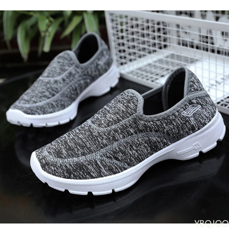 Damen Sneakers Atmungsaktive Bequeme Schuhe Rutschfeste Sohle für Alltag 2