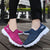 Damen Sneakers Atmungsaktive Bequeme Schuhe Rutschfeste Sohle für Alltag 4