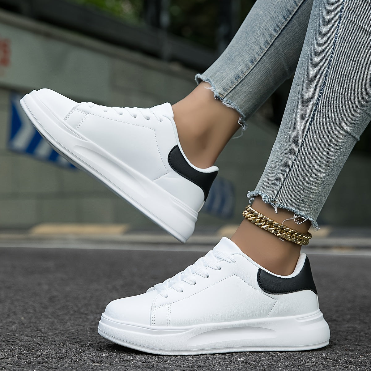 Damen Sneakers Ergonomisch Komfortabel Atmungsaktiv Synthetik 2