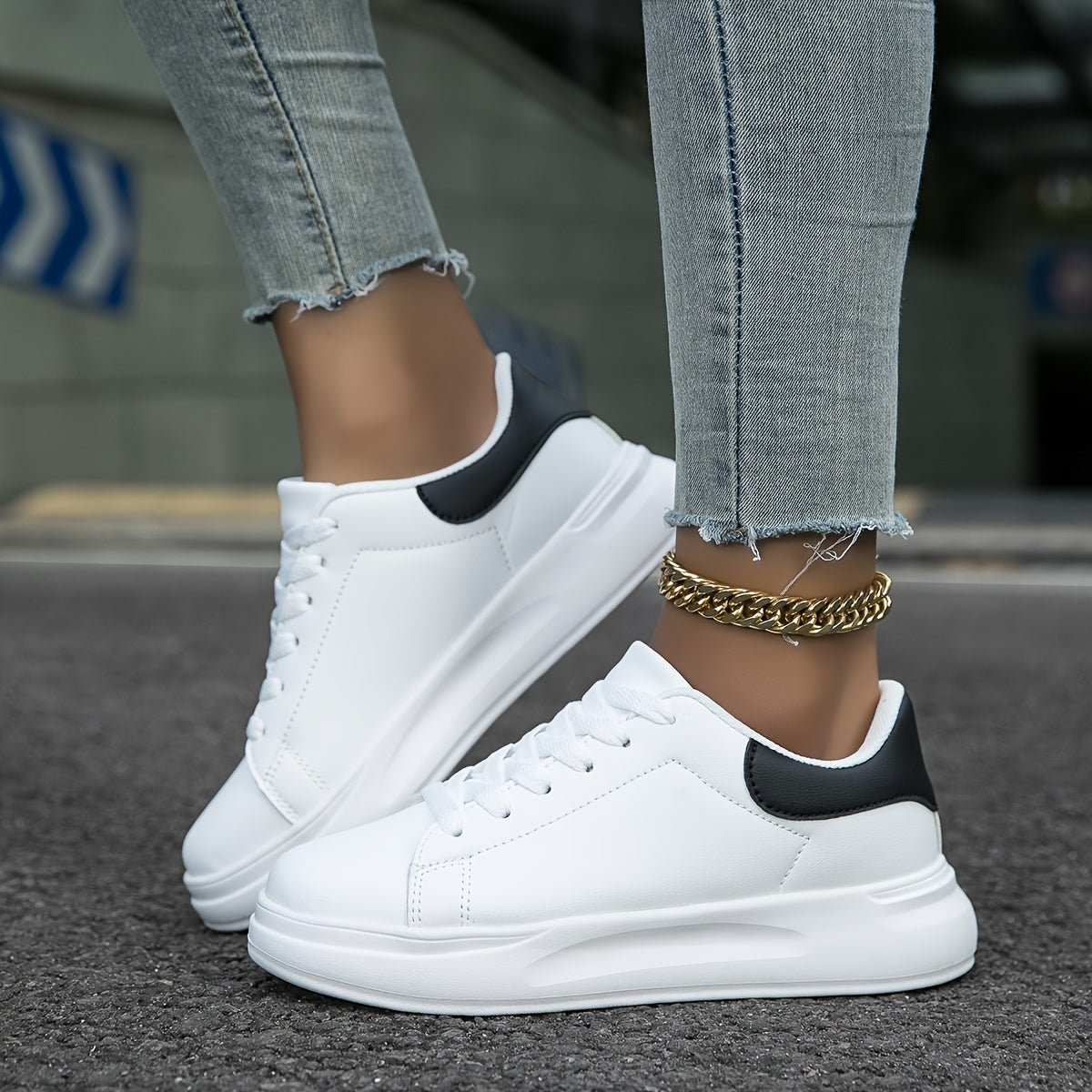 Damen Sneakers Ergonomisch Komfortabel Atmungsaktiv Synthetik 4