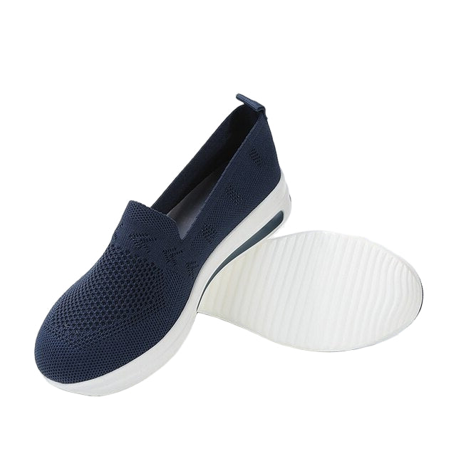 Damen Sneakers Komfortabel Orthopädisch mit Breiter Zehenbox 0