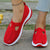 Damen Sneakers Leichte Flache Schuhe Atmungsaktives Material für Alle Jahreszeiten 3