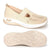 Damen Sneakers Slip-On Atmungsaktiv mit Fußgewölbeunterstützung und Memory Foam 11
