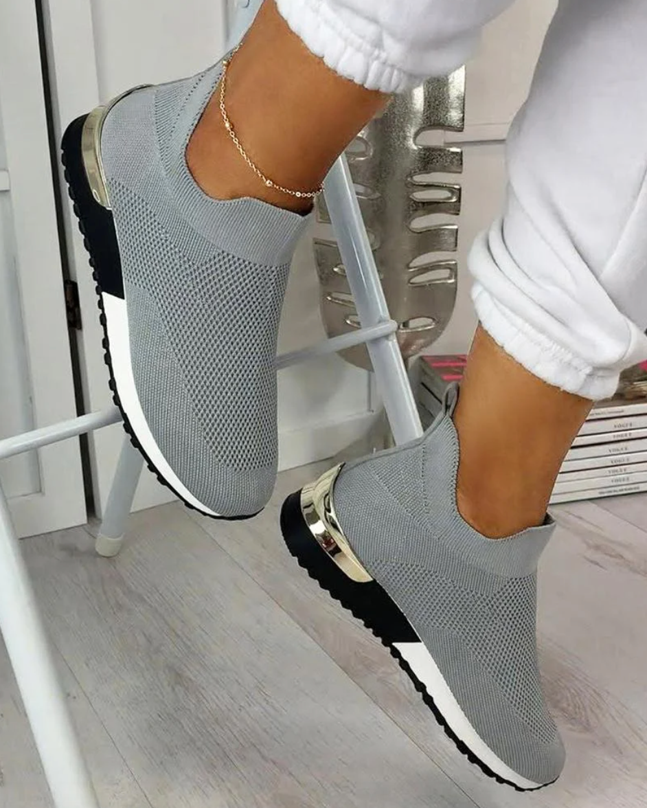 Damen Sneakers Slip-On Modernes Design für Alltag und Freizeit 4