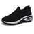 Damen Sneakers Wedge Atmungsaktiv Vulkanisierte Sohle 4