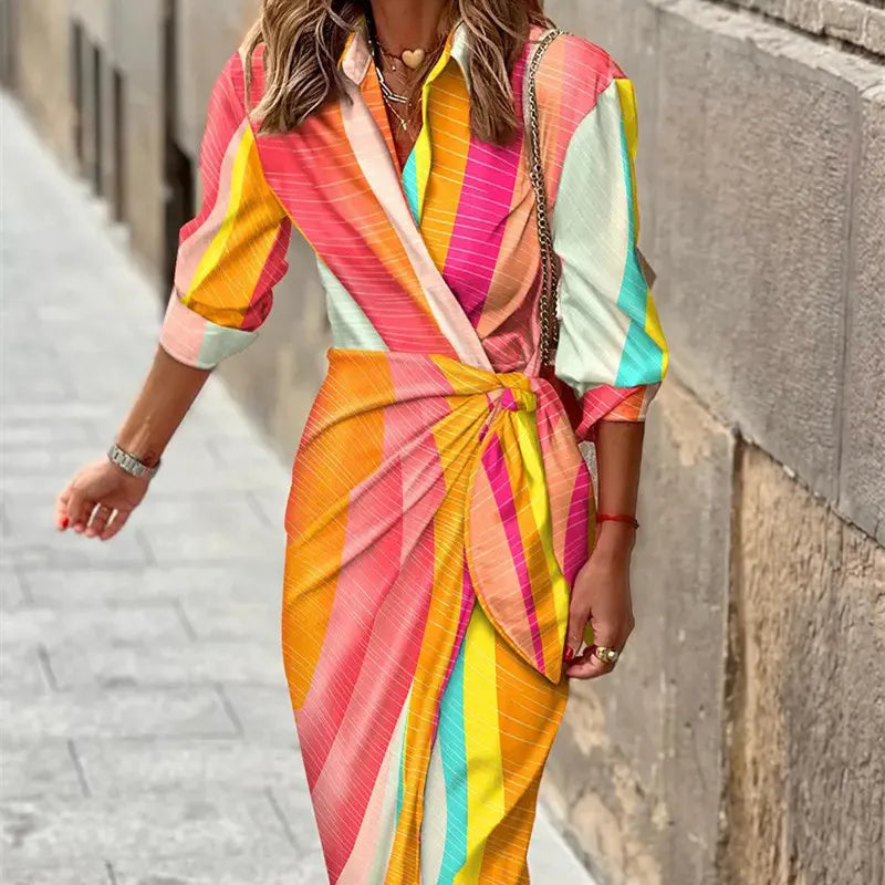 Damen Sommerkleid Zeitloses Design Leichtes Material 9
