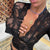 Damen Spitzenoberteil Elegantes Design Spitzenmaterial 4