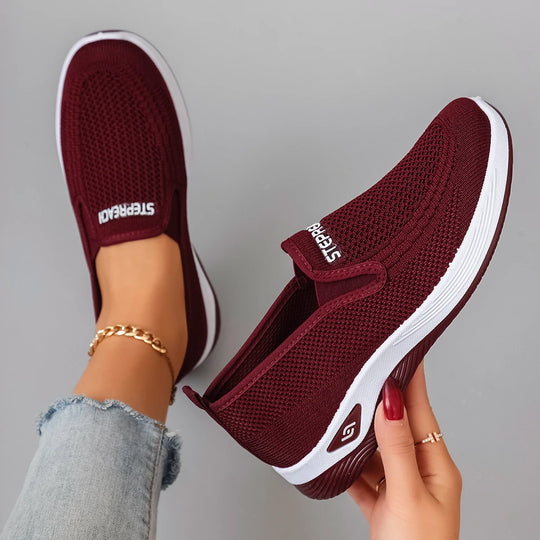 Damen Sportschuhe Atmungsaktiv Leicht Flach für Alltag und Freizeit 5