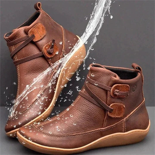Damen Stiefel Wasserdicht mit Komfort Fußbett 0