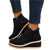 Damen Stiefel mit Wollfutter und leichtem Design 0
